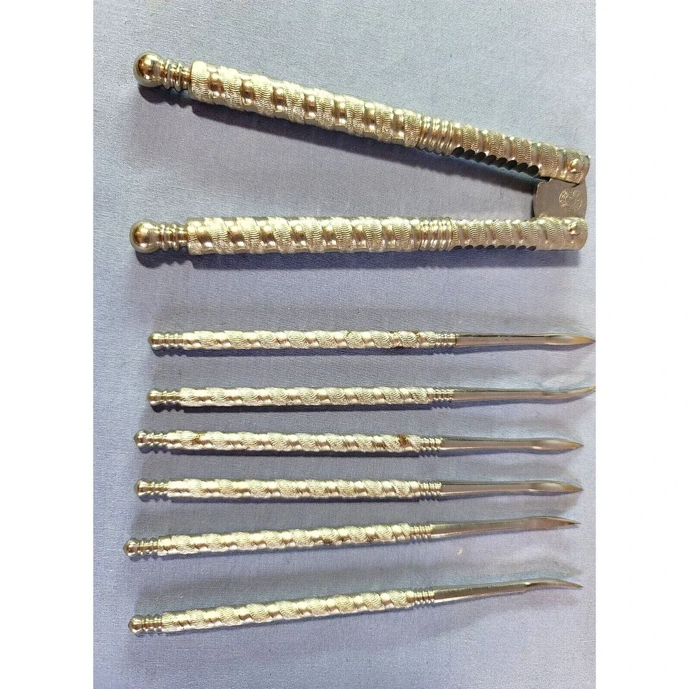 Lobster Crab Legs Nut Shell Crackers Meat Picks Stainless Steel JENNINGS BROS